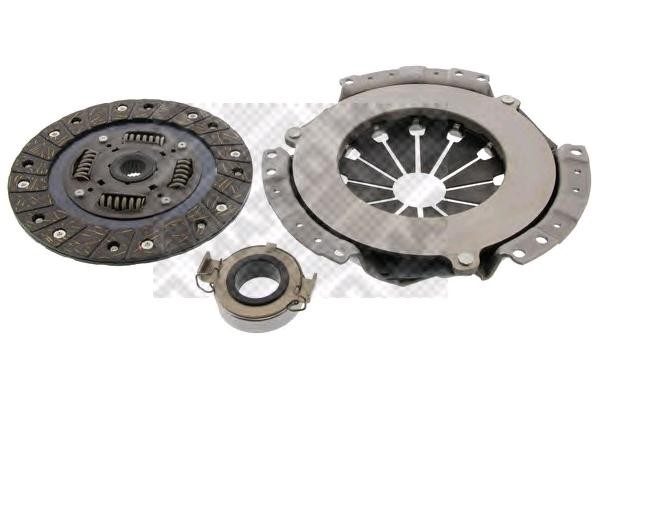 MAPCO Koppelingsset 10512 MAPCO 10512 Koppelingsset TOYOTA Yaris Verso (P2) 1.5 (NCP21_) 105 Pk 2002