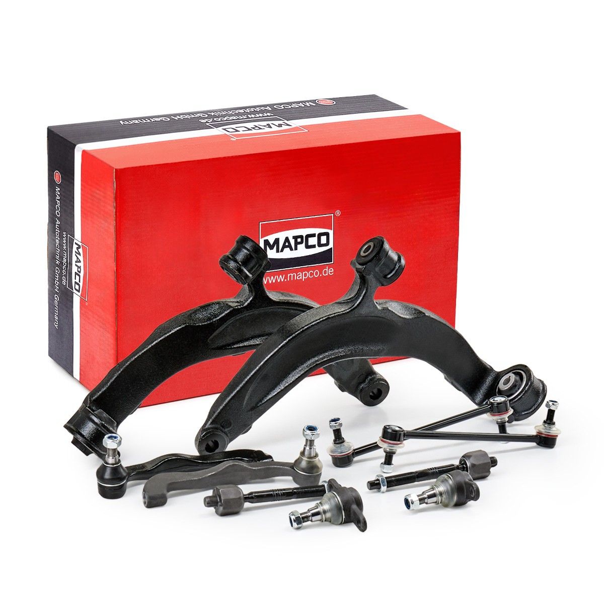 MAPCO Querlenker Satz 53731 Querlenker-Reparatursatz MAPCO Abarth 500 / 595 / 695 53731