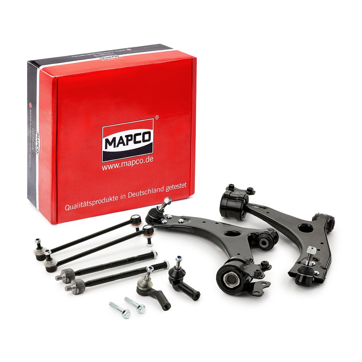 MAPCO Kit braccio oscillante, Sospensione ruota 53688/1 53688/1 costo Kit riparazione braccio oscillante DAIHATSU CUORE MAPCO