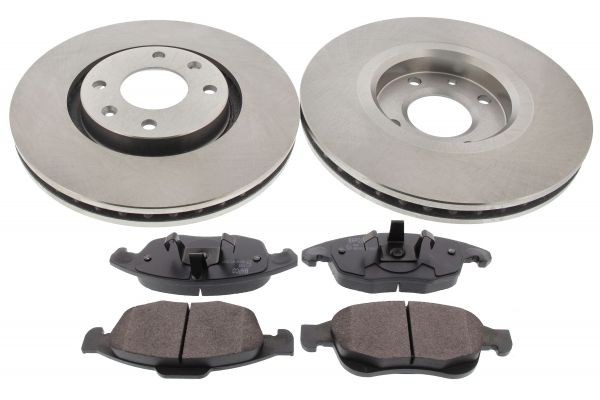MAPCO Bremseskiver og -klosser 47461 MAPCO 47461 Bremsesett HONDA INSIGHT originale