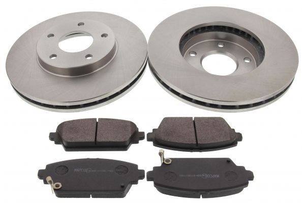 MAPCO Bremseskiver og klodser 47527 MAPCO 47527 Nissan Primera P12 Hatchback Bremsesæt til en rimelig pris