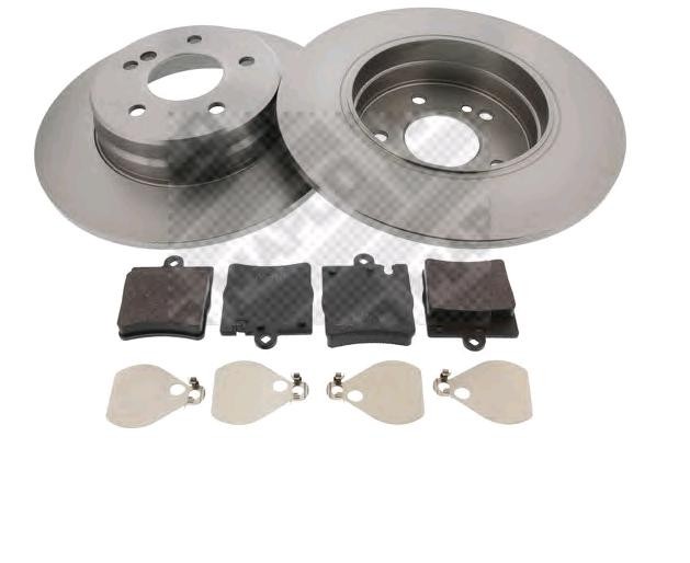 MAPCO Pidurikomplekt, ketaspidur 47796 MAPCO 47796 Pidurikomplekt ALFA ROMEO SPIDER hind