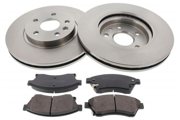 MAPCO Kit de travões 47844 MAPCO 47844 Kit de pastilhas de travão e disco VW CC originais