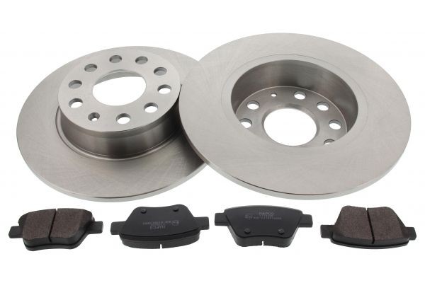 MAPCO Brake discs and pads set 47901 MAPCO 47901 Audi A8 4N2 brake pads and rotors replacement
