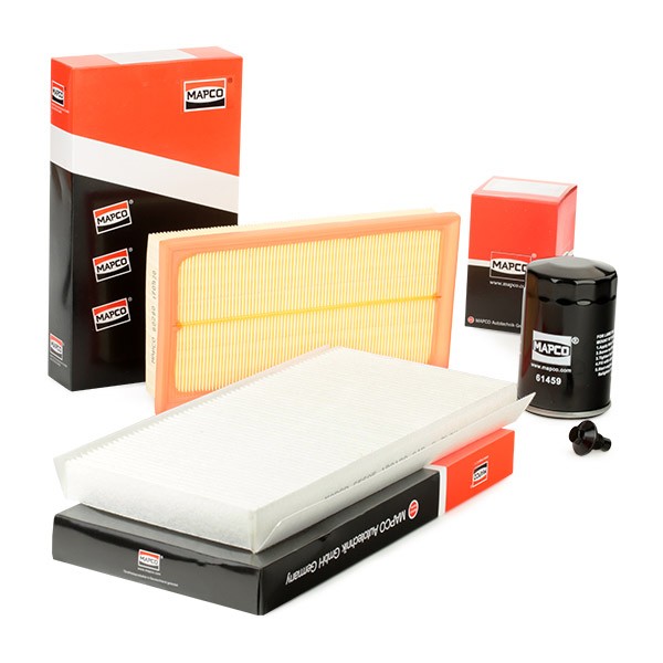 MAPCO Kit filtri 68841 MAPCO 68841 Kit filtri Ford Fiesta Mk6 Sedan originali prezzo