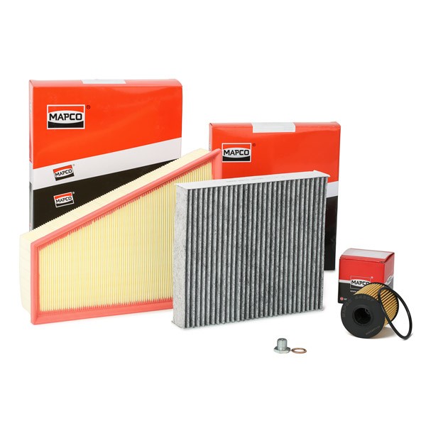MAPCO Filtersett 68844 MAPCO 68844 originale Filtersett Ford Focus DB3 hva koster