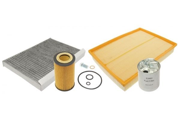 MAPCO Filter kit 68889 MAPCO 68889 GLK X204 Servicekit og filtersæt originale pris