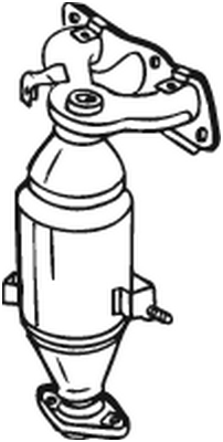 BOSAL Katalysator 090-769 090-769 BOSAL Katalysator Mercedes-Benz billige