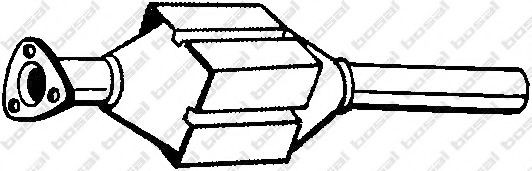 BOSAL Catalytic converter 090-771 BOSAL 090-771 VW SHARAN cat replacement