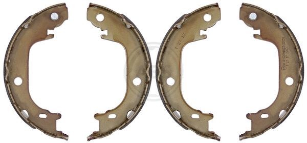 A.B.S. Bremsebakkesæt, parkeringsbremse 9358 Håndbremseklodser A.B.S. Toyota AYGO 9358