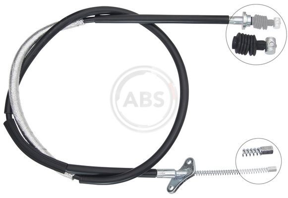 Handbremsseil A.B.S. K19815 A.B.S. K19815: Handbremse, Seilzug Isuzu D-MAX 2005