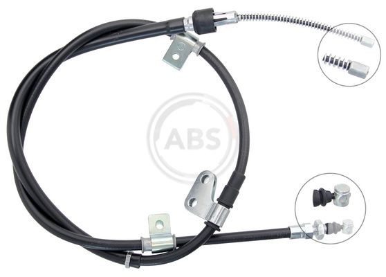A.B.S. Ντίζα, φρένο ακινητοποίησης K19819 A.B.S. K19819 Ντίζα χειροφρένου Citroën SAXO γνήσια