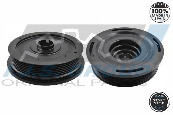 IJS GROUP Poulie damper (vilebrequin) 17-1050 IJS GROUP 17-1050 Kit de poulies vilebrequin Nissan Pixo UA0 prix