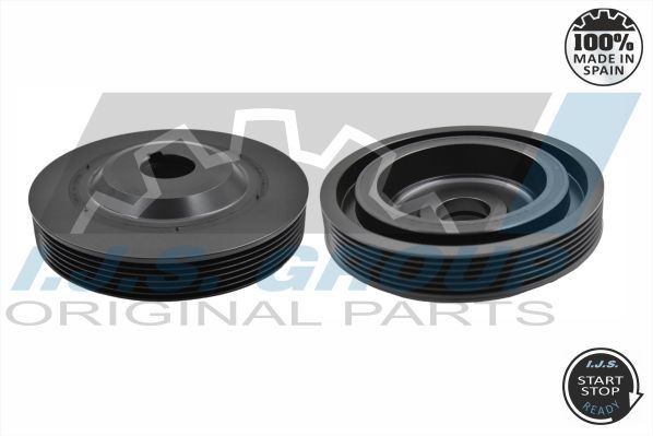 IJS GROUP Poulie damper (vilebrequin) 17-1104 Engrenages Peugeot Expert Tepee: Poulie damper (vilebrequin) IJS GROUP 17-1104
