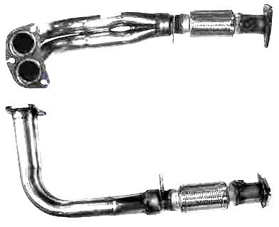 VEGAZ Udstødningsrør HOR-86 VEGAZ HOR-86 Udstødningsrør MERCEDES-BENZ 190 originale