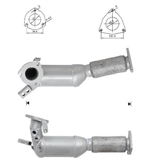 Catalizzatore VEGAZ VOK-984 VEGAZ VOK-984 Marmitta catalitica Volvo V70 2017