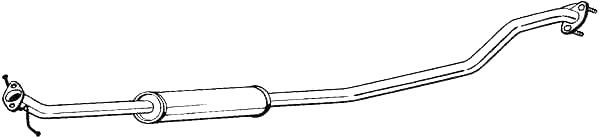 VEGAZ Stredný tlmič výfuku SZS-94 Stredný tlmič VEGAZ SX4 SZS-94 lacné