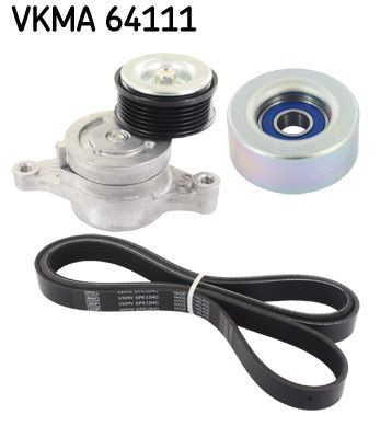Jeu de courroies trapézoïdales à nervures SKF VKMA 64111 SKF VKMA 64111: Jeu de courroies trapézoïdales à nervures Mazda 2 2016