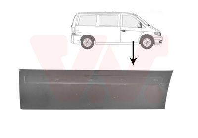 VAN WEZEL Door repair panel 3078172 3078172 VAN WEZEL door parts OPEL VECTRA