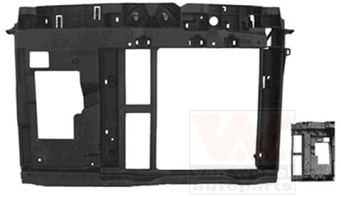 VAN WEZEL Esiosa detailiring 4034678 VAN WEZEL 4034678 Esipaneel PEUGEOT Boxer Minibus (244) odava hinnaga