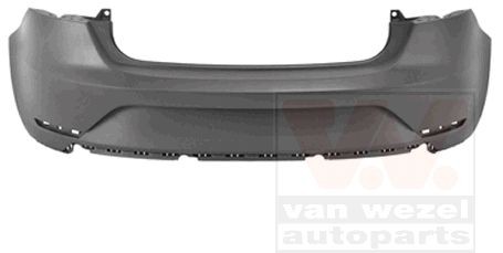 VAN WEZEL Zadný nárazník 4924544 Nárazník VAN WEZEL Seat LEON 4924544