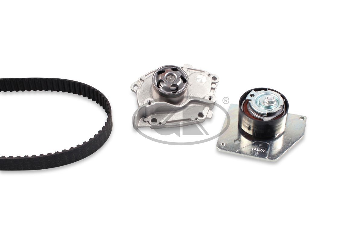 GK Water pump and timing belt kit K986966A K986966A GK timing belt and water pump for RENAULT SCÉNIC