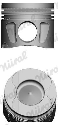 NÜRAL Stempel 87-427500-00 Motor stempel NÜRAL MITSUBISHI 87-427500-00