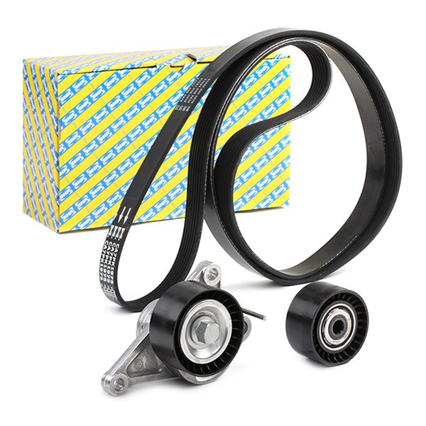 SNR Jeu de courroies trapézoïdales à nervures KA855.18 KA855.18 Kit de courroie d'accessoire SNR LAND ROVER DEFENDER