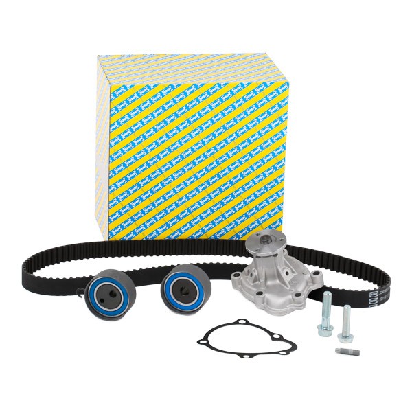 Water pump and timing belt kit SNR KDP453.300 SNR KDP453.300 2003 OPEL COMBO timing belt kit replacement