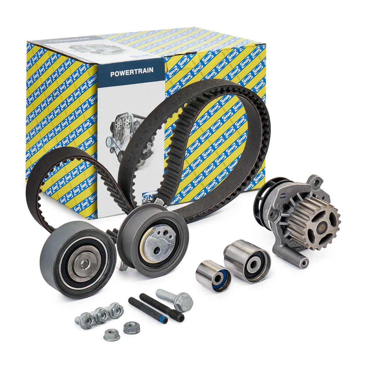 SNR Kit cinghia distribuzione, pompa acqua KDP457.730 SNR KDP457.730 Pompa acqua + kit cinghia distribuzione Touran 1t3 originali prezzo