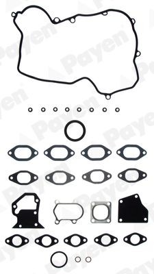 PAYEN Gasket Set, cylinder head DX392 DX392 PAYEN head gasket set RENAULT TRUCKS