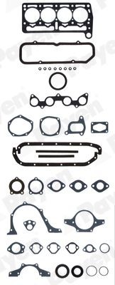 Jogo de juntas do motor PAYEN GP011 PAYEN GP011: Juntas da cabeça do motor Fiat UNO 2020