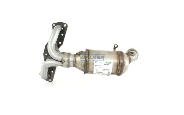 WALKER Catalytic converter 28100 Land Rover DEFENDER WALKER catalytic converter 28100