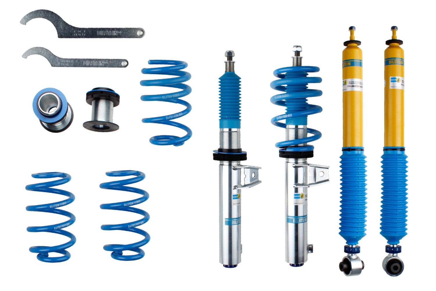 BILSTEIN Suspension kit, coil springs / shock absorbers 48-251570 BILSTEIN 48-251570 VW Golf Sportsvan suspension kits replacement