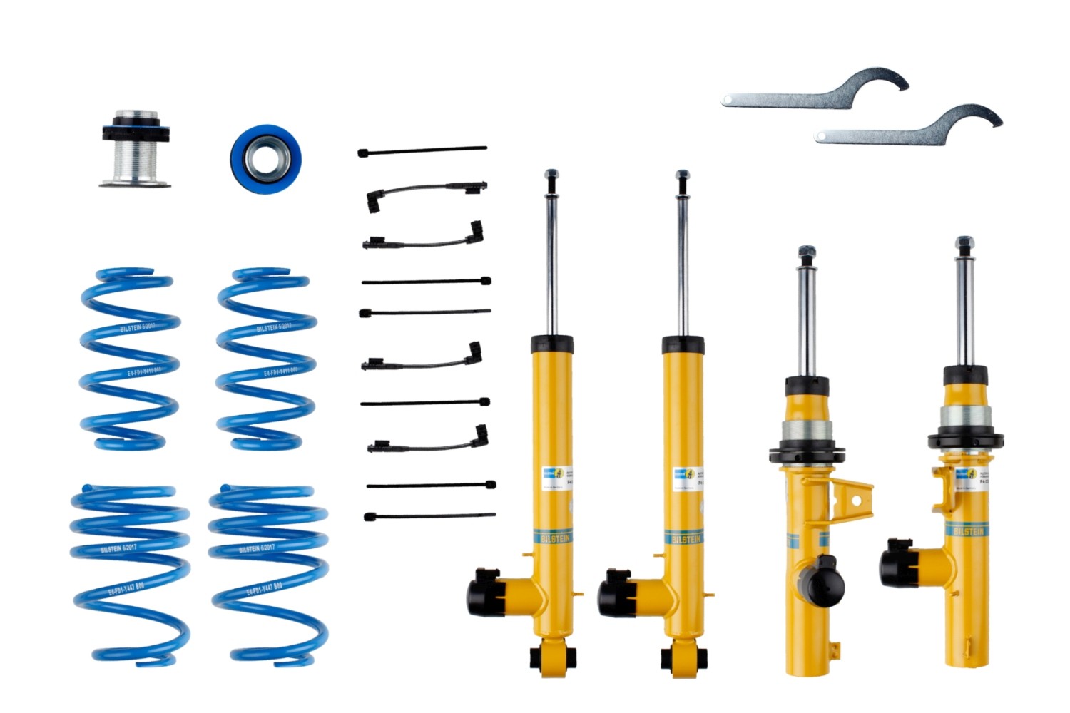 Sport Kit, fjærsett / dempere BILSTEIN 49-255874 BILSTEIN - B16 Damptronic® 49-255874 Senkesett VW TOUAREG 2018