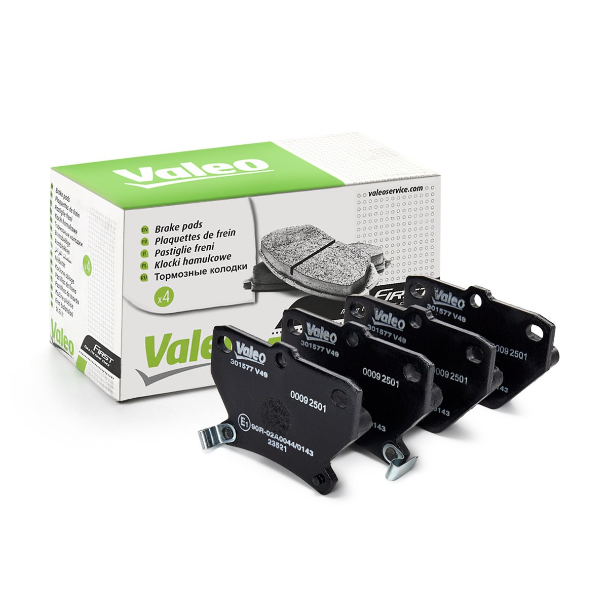 VALEO Τακάκια φρένων 301577 VALEO 301577 Αγωνιστικά τακάκια Toyota Yaris Mk1 τιμες