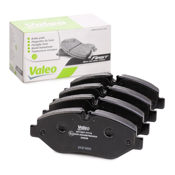 VALEO Brzdové doštičky/platničky 301027 VALEO 301027 Brzdové doštičky/platničky
