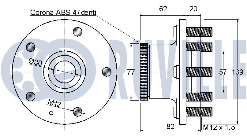 RUVILLE Kit riparazione, Braccio trasversale 985106 985106 costo Kit riparazione braccio oscillante RUVILLE BMW X5