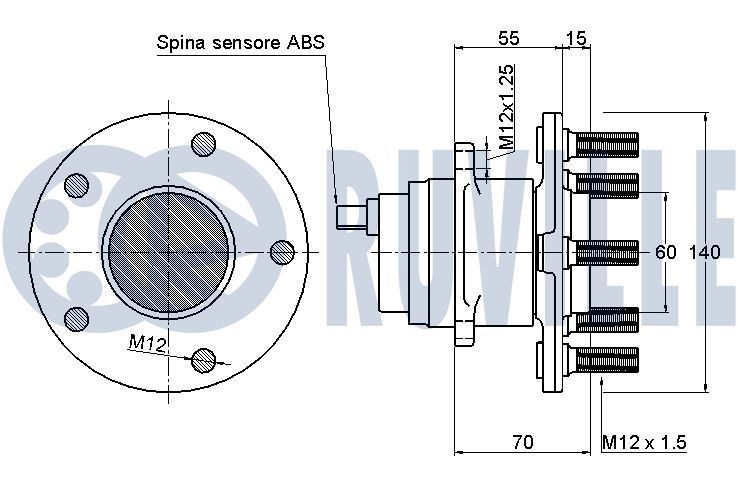 RUVILLE Kinnitus, sillatala 985446 985446 Kinnitus sillatala AUDI A3 RUVILLE
