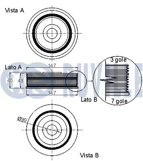 RUVILLE Draagarm set 935264S RUVILLE Reparatieset, wielophanging CITROËN 935264S
