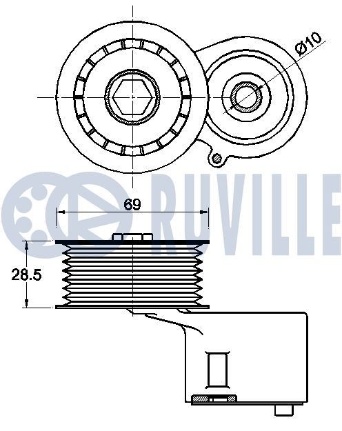 RUVILLE Pidurikomplekt, ketaspidur 6644BD1 6644BD1 Pidurikomplekt NISSAN TRADE RUVILLE