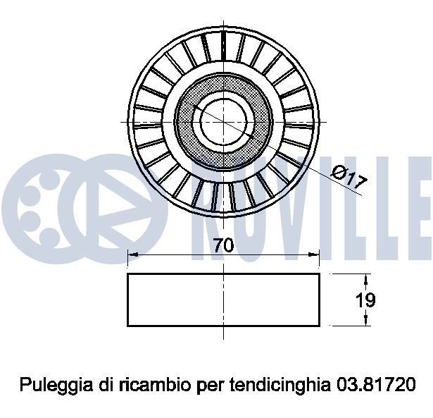 RUVILLE Kit dischi e pastiglie 6646BD3 6646BD3 costo Kit dischi e pastiglie RUVILLE CHEVROLET EQUINOX