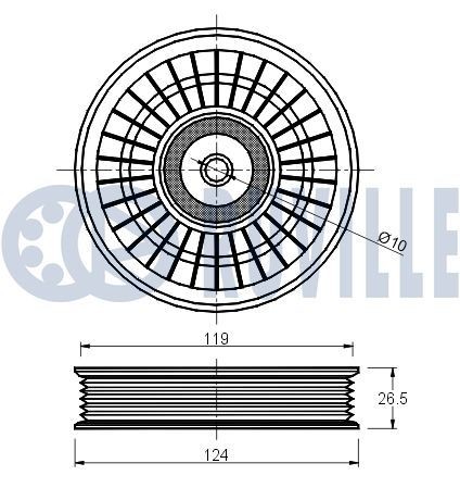 RUVILLE Tandremssæt med vandpumpe 55580702 55580702 RUVILLE Vandpumpe + tandremssæt Renault billig