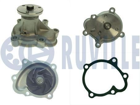 RUVILLE Galet enrouleur de courroie d'accessoire 58429 58429 RUVILLE Déviation poulie de guidage Hyundai pas cher