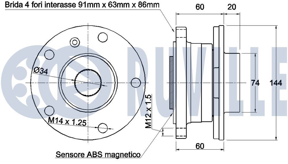 RUVILLE Suspension, boîte automatique 335316 RUVILLE Suspension boîte manuelle JEEP 335316