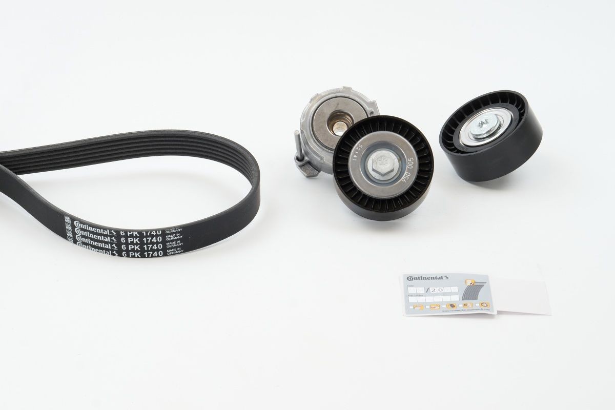 CONTITECH Jeu de courroies trapézoïdales à nervures 6PK1740K4 Fiat TALENTO Jeu de courroies trapézoïdales à nervures CONTITECH 6PK1740K4