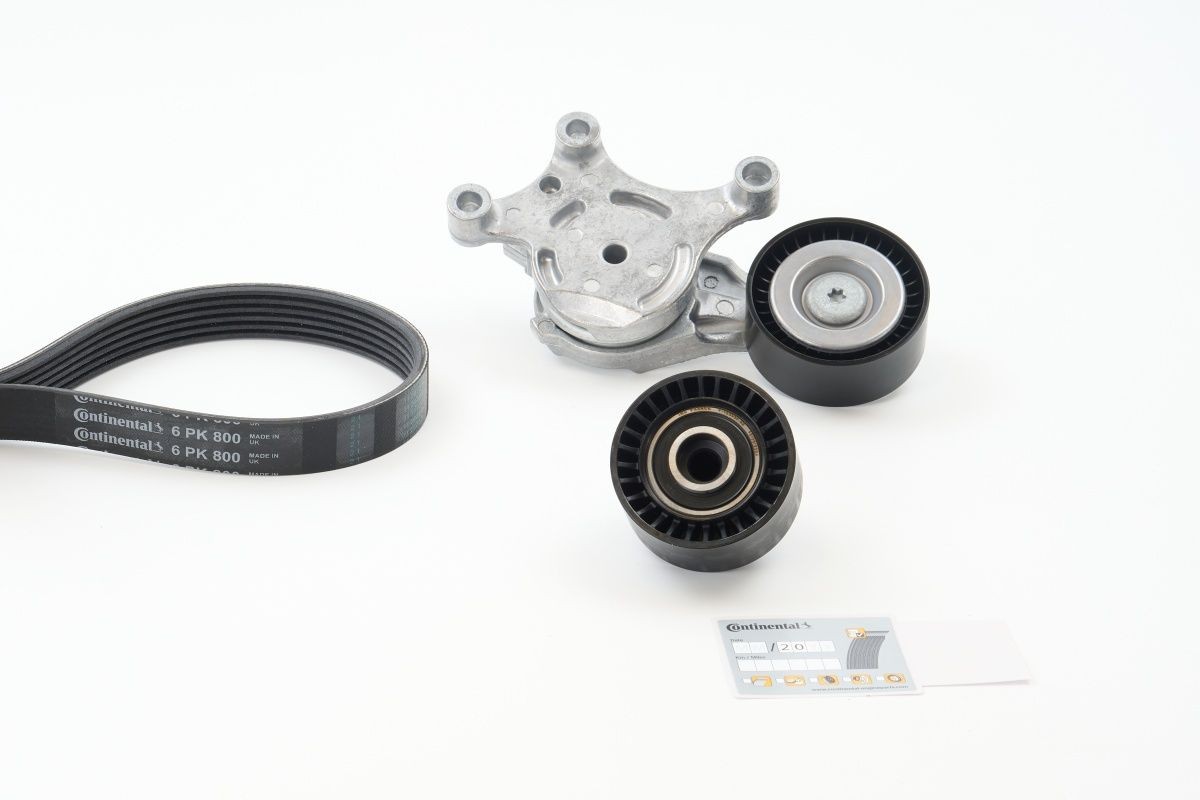 Poly V-riem set CONTITECH 6PK800K1 CONTITECH 6PK800K1: Poly v riem set Citroen C2 2008