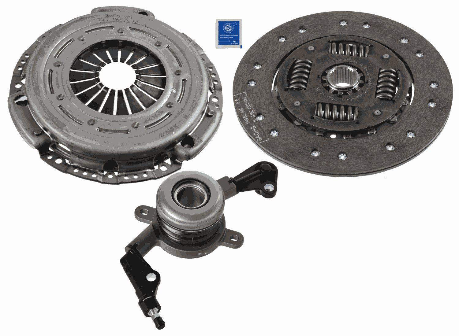 SACHS Kit de embraiagem 3000 990 353 SACHS XTend Kit plus CSC 3000 990 353 Kit de embraiagem