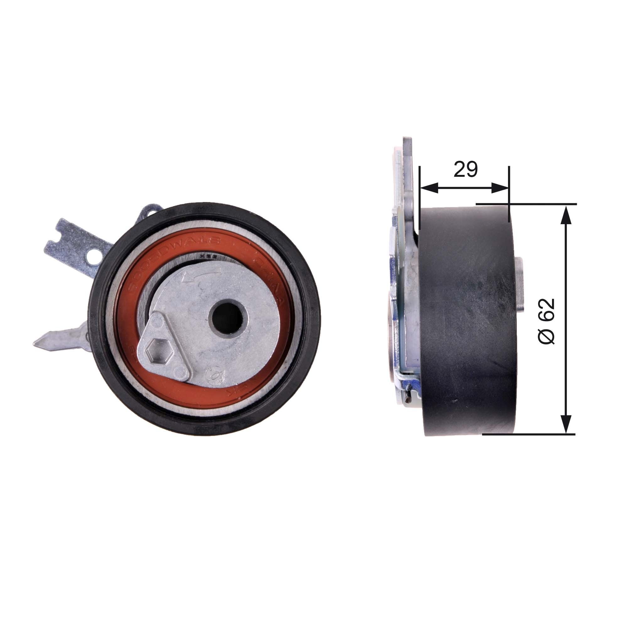 GATES Kiristysrulla, hammashihnat T43218 T43218 GATES PowerGrip Kiristysrulla, hammashihnat CUPRA FORMENTOR