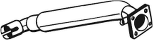 Tubo gas scarico BOSAL 700-183 BOSAL 700-183 Tubi gas scarico BMW Serie 5 2017